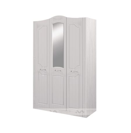 Шкаф 3-х дверный для платья и белья Ева 10 МДФ