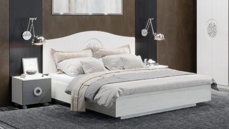 Кровать двуспальная с подъемным механизмом Сильвия